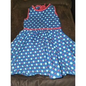 Wildflowers floral navy dress size 4‎